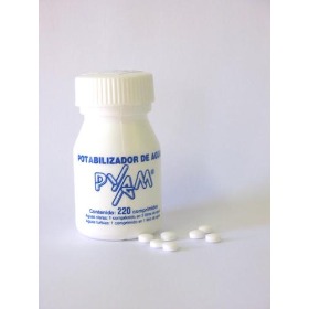 Caja pastillas potabilizadoras Pyam 5l x 50 pastillas