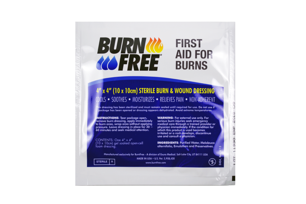 Aposito Burn Free 10cm x 10cm Antiquemaduras Distribuidora Havoc