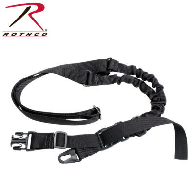 Correa Monopunto Bungee Negra Rothco