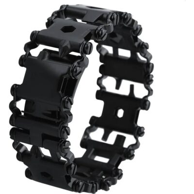 Pulsera Multiherramienta Ajustable Metalica Estilo Tread