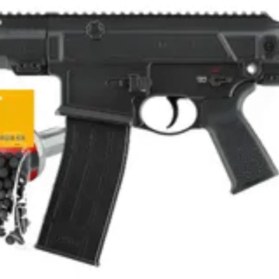 UMAREX CARAB T4E TC 68 20/80 TIROS 16 JOULES FULL AUTO NEGRA