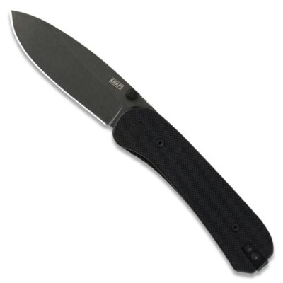 Lander 1 Pocket Knife - Black G10 - D2