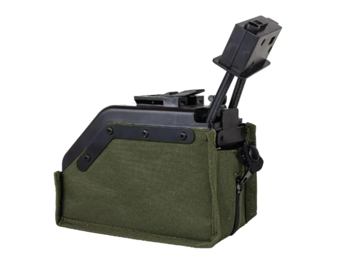 Cargador M249 6 mm drum 1500bb