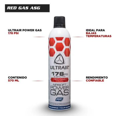 Red Gas ASG 178 PSI