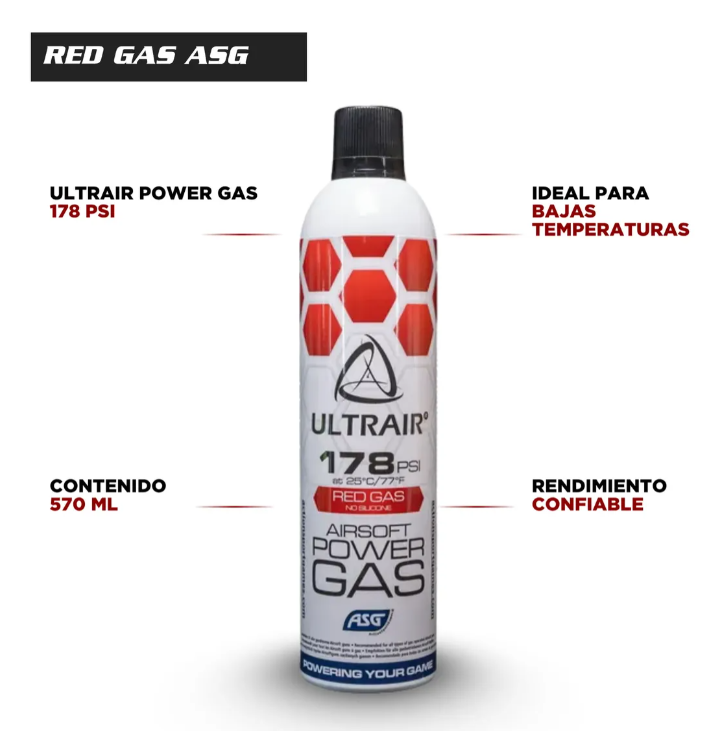 Red Gas ASG 178 PSI