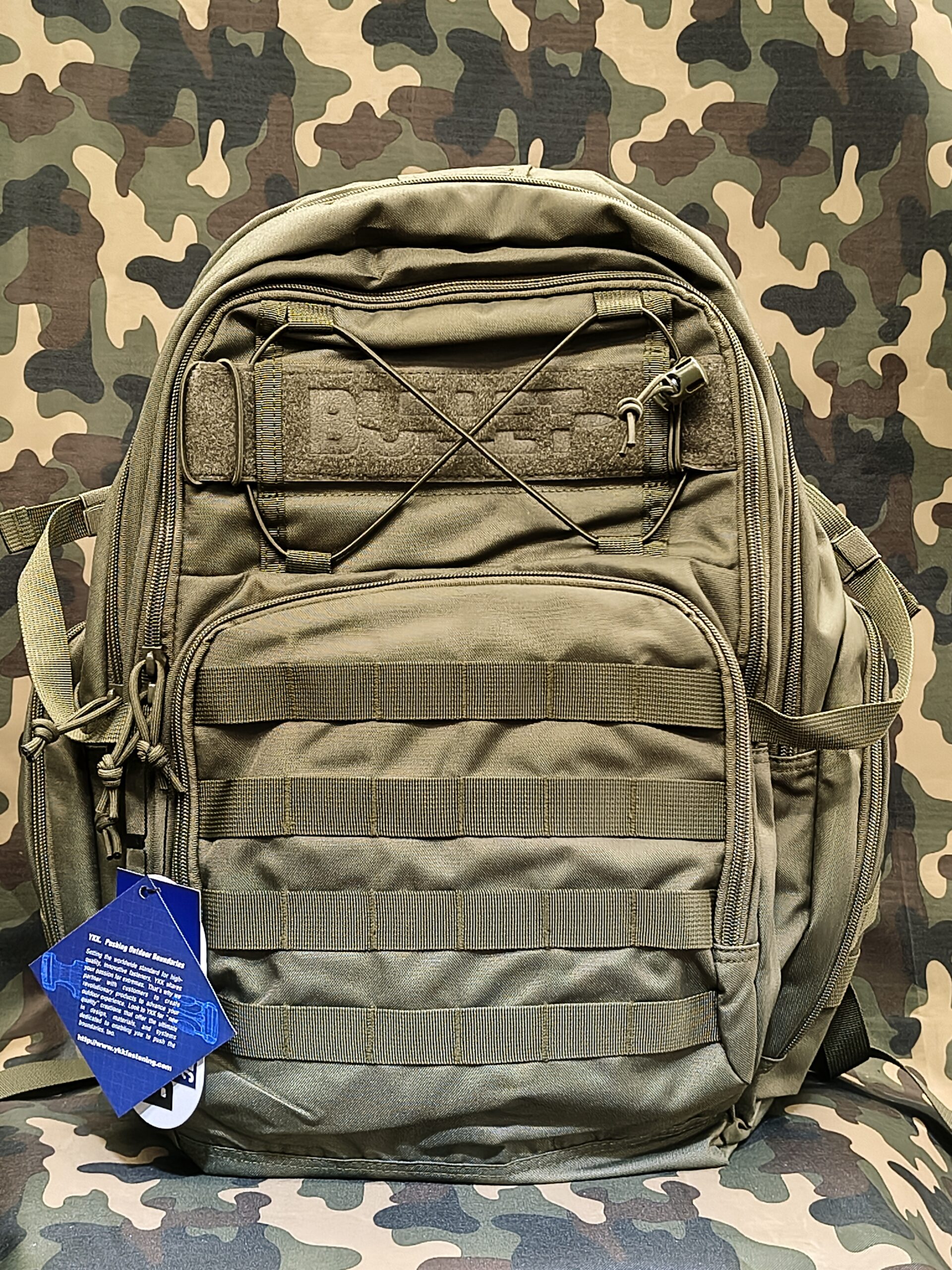 Mochila Bullet Cordura Ykk Calden 40l Tactica Molle